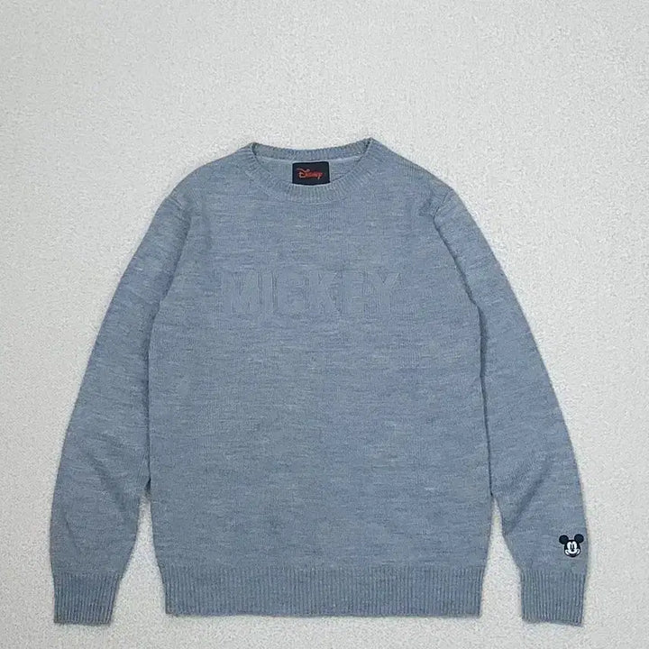 [BUNJANG] Disney Mickey Mouse Knit Crewneck Sweater / (1)디즈니 미키마우스 니트 크루넥 데일리 남녀공용