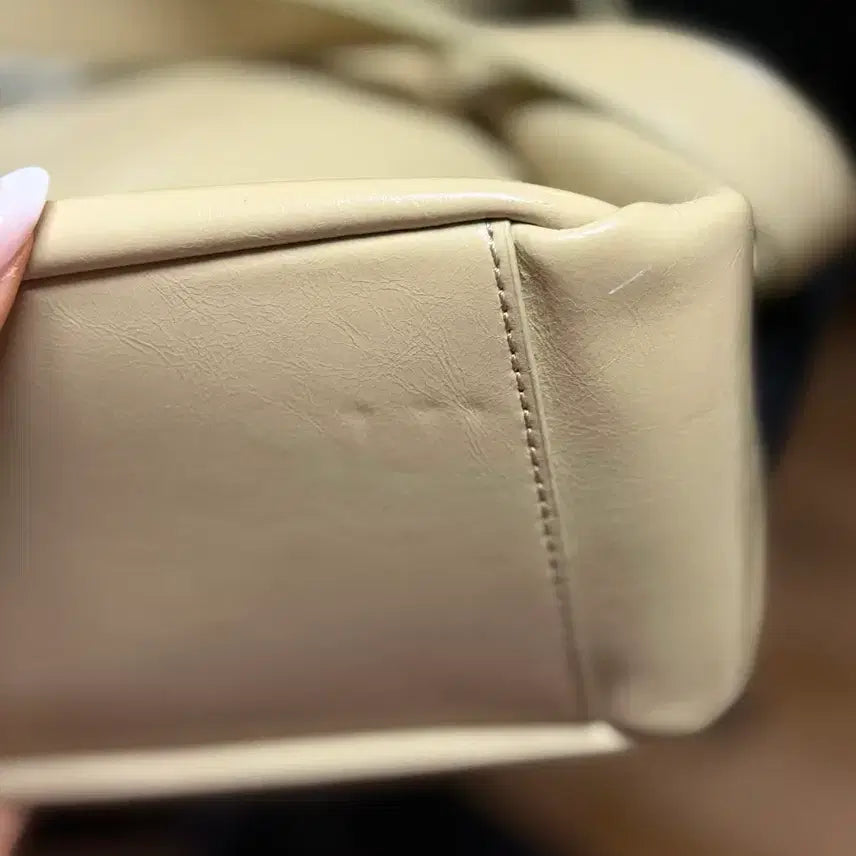 [BUNJANG] Le Louvre Sac De Fontaine Large Ivory Bag / 루에브르 삭드퐁텐느 라지 아이보리