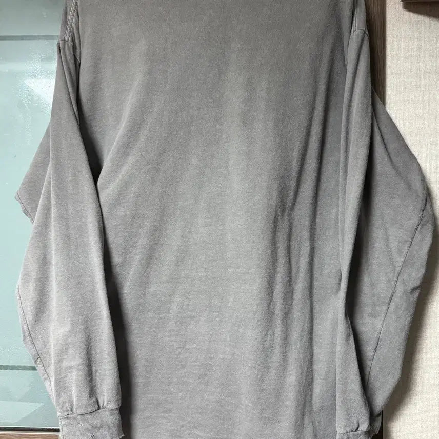 [BUNJANG] Anselm Message Long Sleeve Gray / [1]안셀름 메시지 롱슬리브 그레이 팝니다