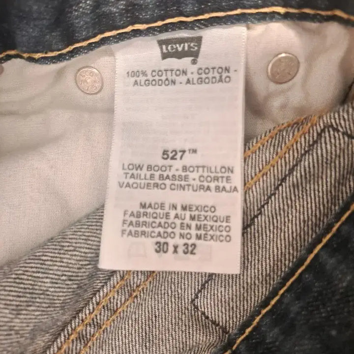 [BUNJANG] Levi's 527 Bootcut Jeans / 리바이스 부츠컷 청바지 데님527