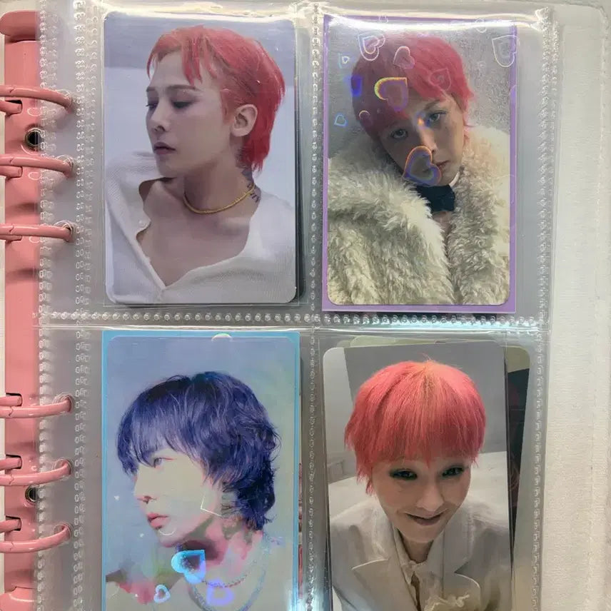[BUNJANG] G-Dragon Photocard Binder Bundle Set / 급전제발요저돈이없어요))지디 지드래곤 포토카드 포카 바인더 일괄