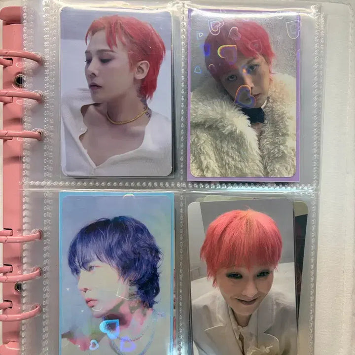 [BUNJANG] G-Dragon Photocard Binder Bundle Set / 급전제발요저돈이없어요))지디 지드래곤 포토카드 포카 바인더 일괄