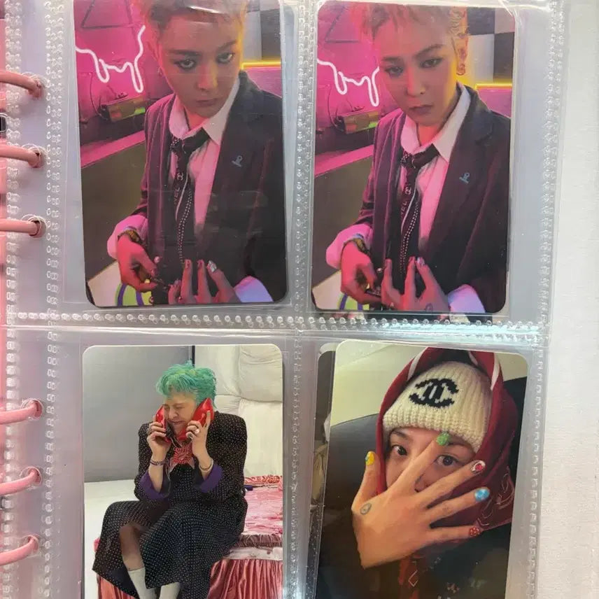 [BUNJANG] G-Dragon Photocard Binder Bundle Set / 급전제발요저돈이없어요))지디 지드래곤 포토카드 포카 바인더 일괄
