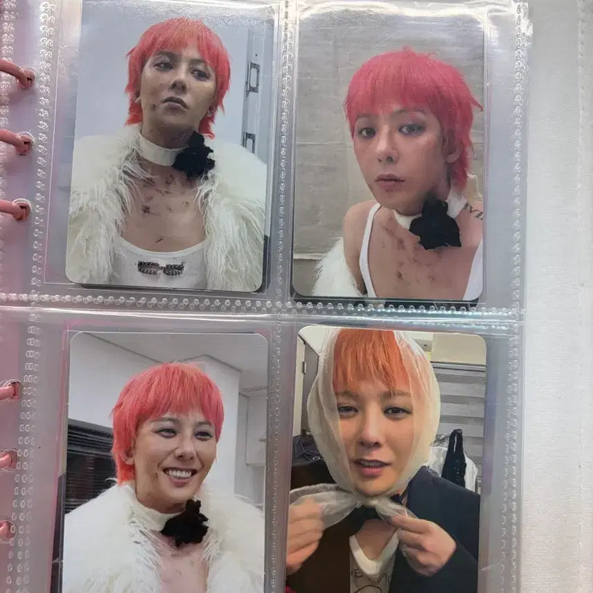 [BUNJANG] G-Dragon Photocard Binder Bundle Set / 급전제발요저돈이없어요))지디 지드래곤 포토카드 포카 바인더 일괄