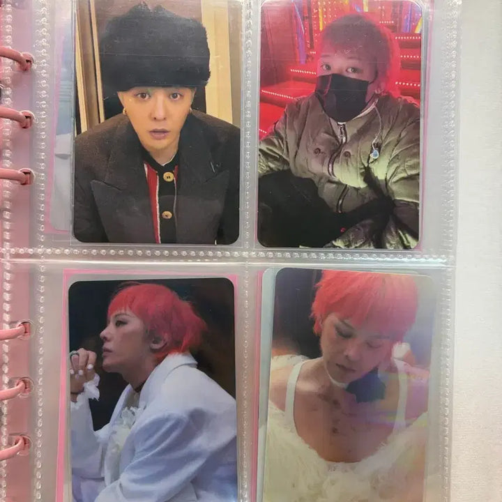 [BUNJANG] G-Dragon Photocard Binder Bundle Set / 급전제발요저돈이없어요))지디 지드래곤 포토카드 포카 바인더 일괄