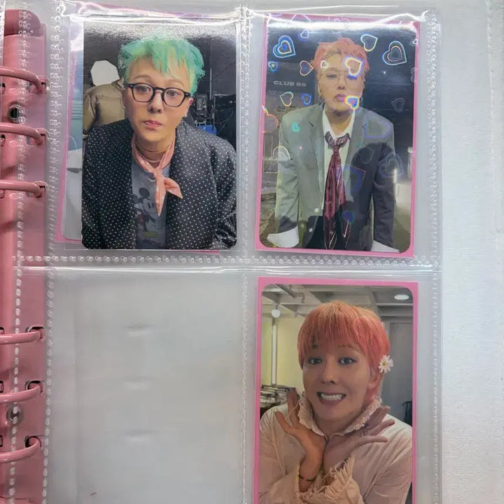 [BUNJANG] G-Dragon Photocard Binder Bundle Set / 급전제발요저돈이없어요))지디 지드래곤 포토카드 포카 바인더 일괄