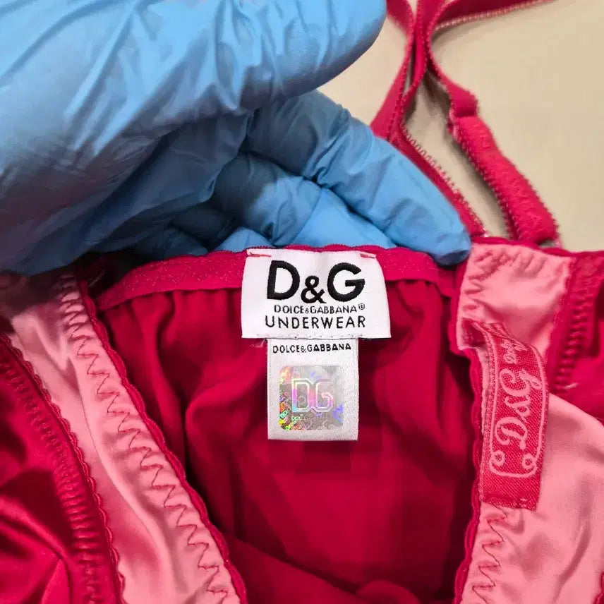 [BUNJANG] Dolce & Gabbana Silk Camisole Underwear / 돌체앤가바나 D&G 정품 여성 실크 레드 캐미솔 언더웨어