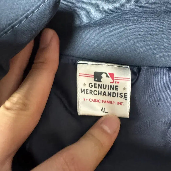 [BUNJANG] MLB Japan Padded Vest / 일본 MLB 패딩 베스트