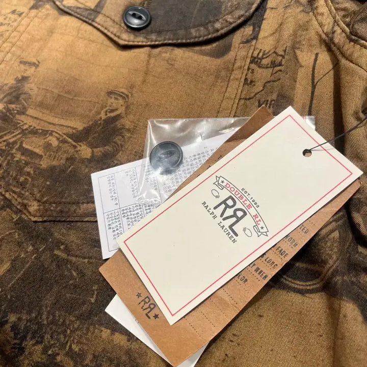 [BUNJANG] RRL Photo Print Twill Work Shirt M / [RRL 더블알엘] (새상품)포토프린트 트윌 워크셔츠 M(정가61.9만)