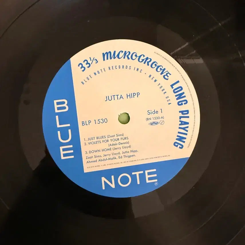 [BUNJANG] Blue Note BLP 1530 Jutta Hipp with Zoot Sims LP (Mono) / 블루노트 BLP 1530 Jutta Hipp with Zoot Sims