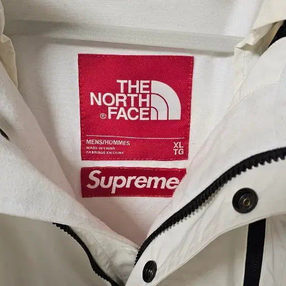 [BUNJANG] Supreme The North Face Steep Tech White Jacket XL / 슈프림 노스페이스 스팁 테크 화이트 자켓 xl