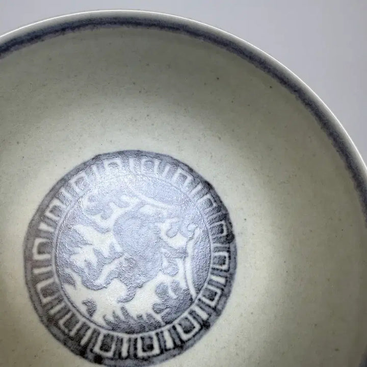 [BUNJANG] Blue and White Porcelain with Sea and Dragon Motif / 청화 해수신수문 완