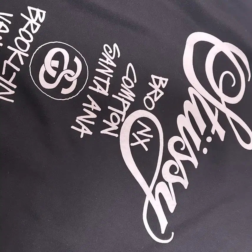 [BUNJANG] Stussy World Tour Zip-Up Hoodie / [XL]스투시 월드투어 후드집업
