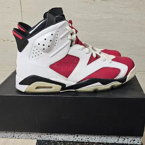 [BUNJANG] Air Jordan 6 Retro Carmine Sneakers / 에어조던 6 레트로 카마인 285 사이즈