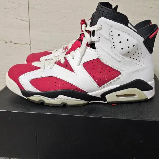 [BUNJANG] Air Jordan 6 Retro Carmine Sneakers / 에어조던 6 레트로 카마인 285 사이즈