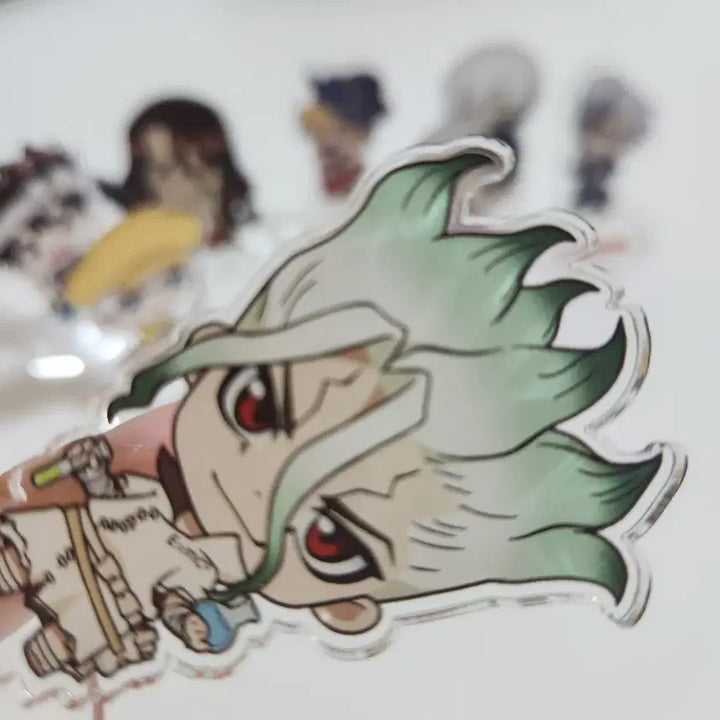 [BUNJANG] Dr. Stone Acrylic Stand Bundle Set / 닥터스톤 미니아크릴 일괄 아크릴스탠드 센쿠 류스이 우쿄 겐 제노 크롬