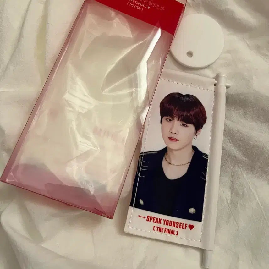 [BUNJANG] BTS Suga Mini Flag / 새상품) 방탄소년단 BTS 슈가 미니 플래그