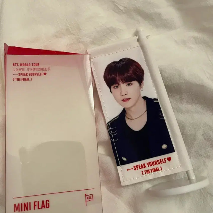 [BUNJANG] BTS Suga Mini Flag / 새상품) 방탄소년단 BTS 슈가 미니 플래그