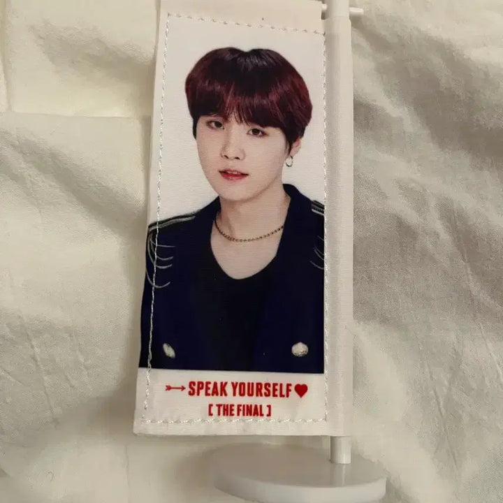 [BUNJANG] BTS Suga Mini Flag / 새상품) 방탄소년단 BTS 슈가 미니 플래그