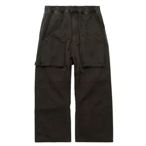 [BUNJANG] 3 Polytelu Painter Pajama Pants Brown / 3 폴리테루 페인터 파자마 팬츠 브라운