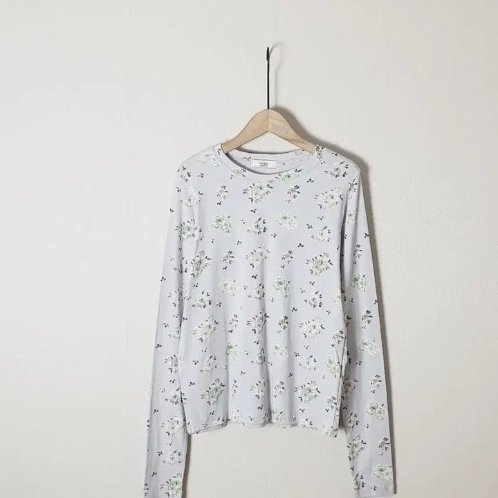 [BUNJANG] Vintage Floral Print Top / (새) 빈티지 플라워 티