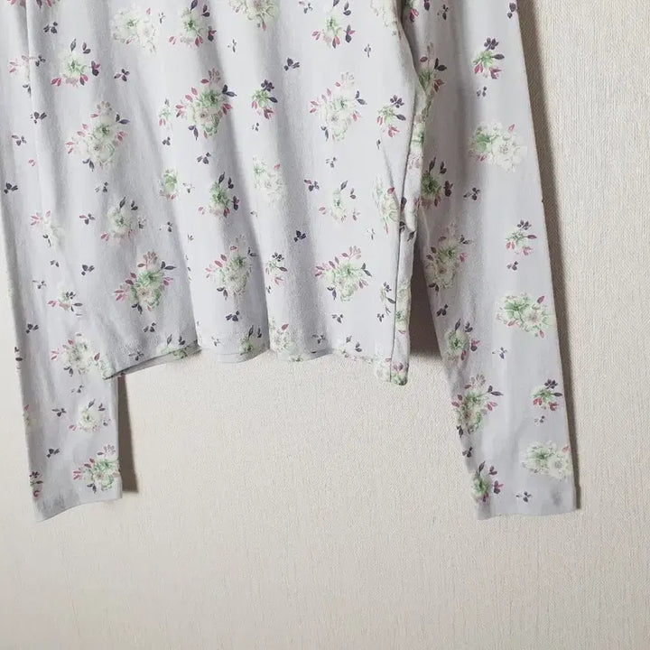[BUNJANG] Vintage Floral Print Top / (새) 빈티지 플라워 티