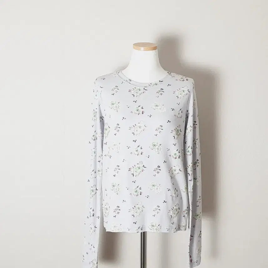 [BUNJANG] Vintage Floral Print Top / (새) 빈티지 플라워 티