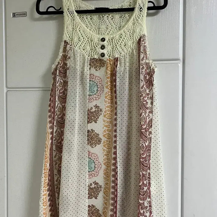 [BUNJANG] Patchwork Sleeveless / 패치워크 슬리브리스