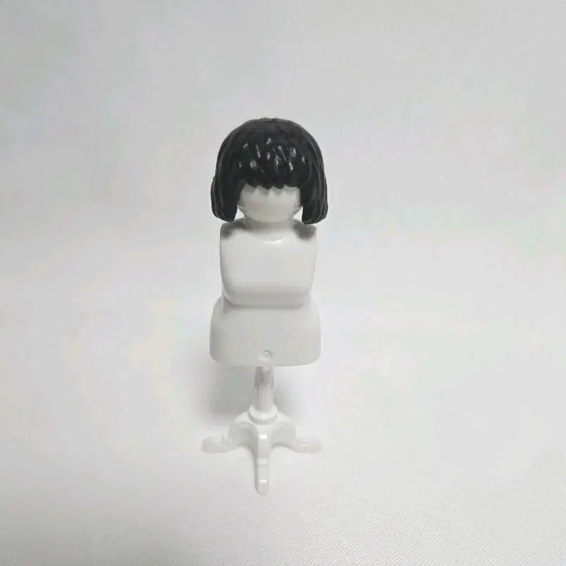 [SOLD OUT] 플레이모빌 소품_남성 검정 곱슬 긴머리