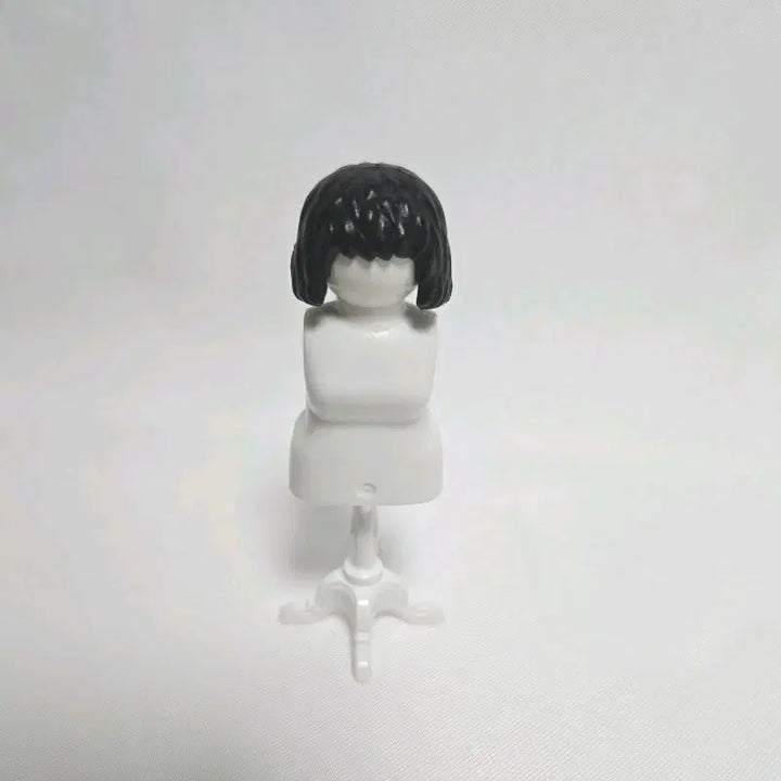 [SOLD OUT] 플레이모빌 소품_남성 검정 곱슬 긴머리