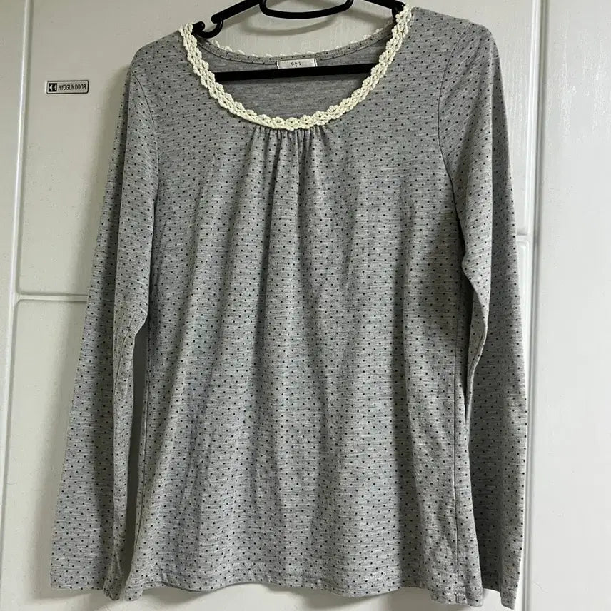 [BUNJANG] Vintage Dot Inner Top / 빈티지 도트 이너
