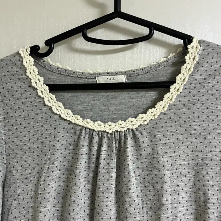 [BUNJANG] Vintage Dot Inner Top / 빈티지 도트 이너