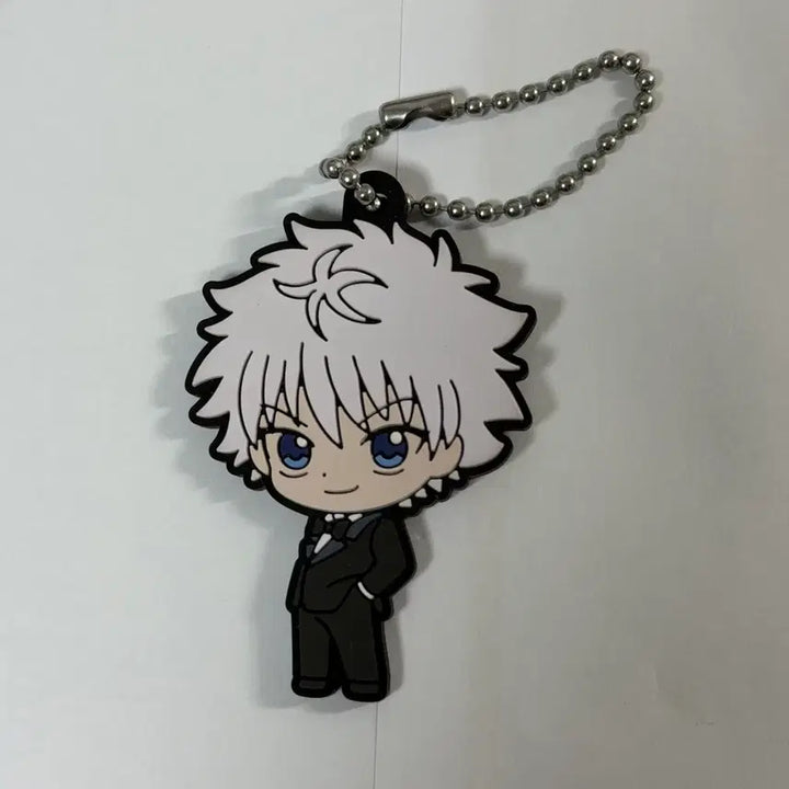 [BUNJANG] Hunter x Hunter Killua Rubber Strap Keychain / 헌터헌터 헌헌 키르아 러버스트랩 키링