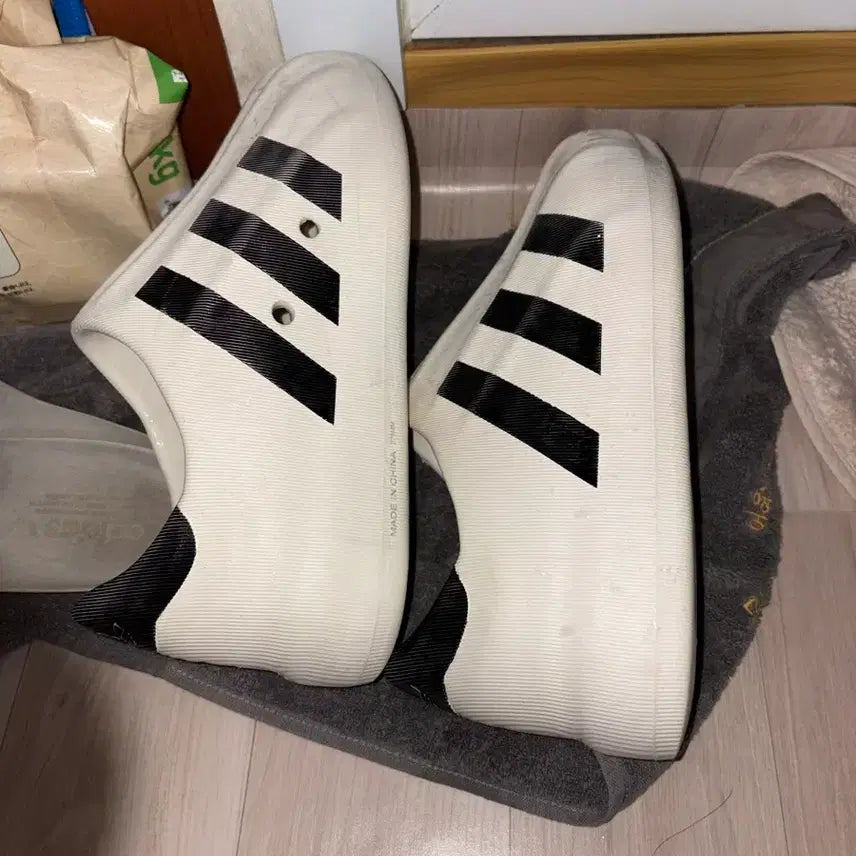 [BUNJANG] Adidas Superstar Slides 275mm / 아디폼 슈퍼스타 운동화 슬리퍼 275mm 275, 27.5