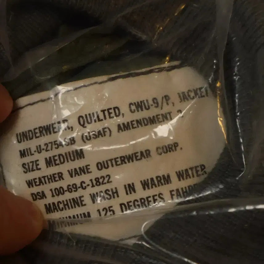 [BUNJANG] US Air Force CWU-9/P Jacket (Medium) / [Deadstock] 69년 미공군 CWU-9/P 자켓 (M)