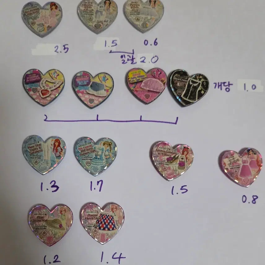 [BUNJANG] Prism Stone R, PR, SR Stone Set / 프리즘스톤 R,PR,SR 스톤 판매 2