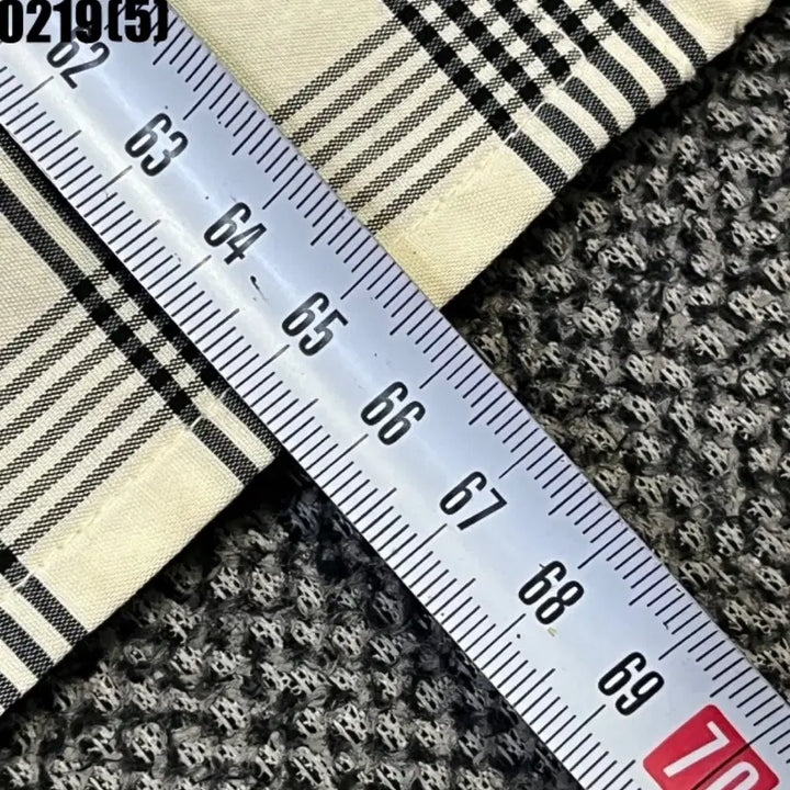 [BUNJANG] Yves Saint Laurent Check Pattern Bomber Jacket / 입생로랑 체크 패턴 봄버 자켓100 0219