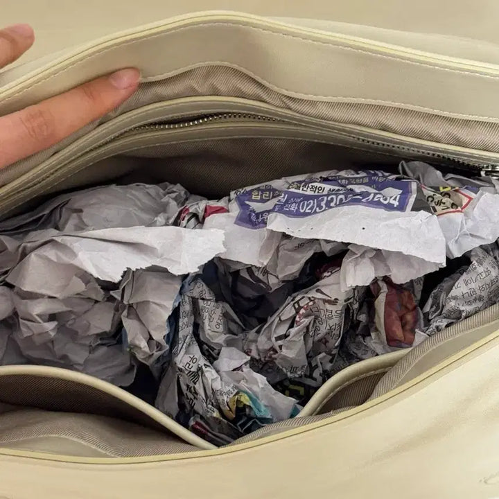 [BUNJANG] Stand Oil Fluffy Bag (L size) (Vanilla) / (단종) 스탠드오일 플러피백 (L size) (바닐라)