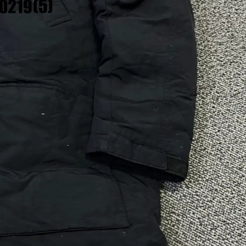 [BUNJANG] Discovery Black Hooded Padded Jacket 110 / 디스커버리 블랙 후드 패딩 점퍼110 0219
