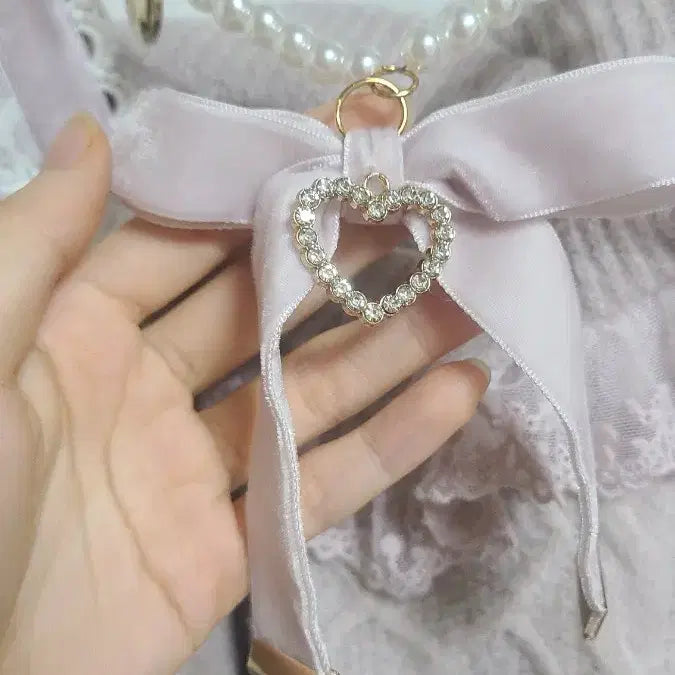 [BUNJANG] Liz Lisa Open Shoulder Knit Top / 리즈리사 오픈숄더 니트 핑크