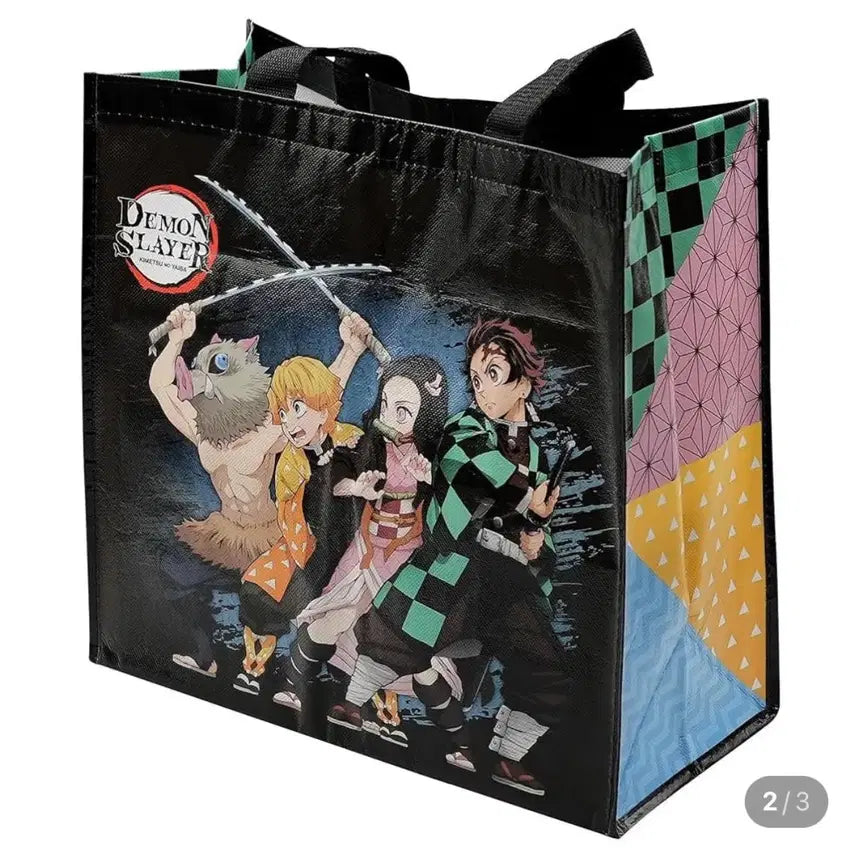 [BUNJANG] Demon Slayer Goods Bag (New) / 귀멸의 칼날 귀칼 굿즈 가방 새상품