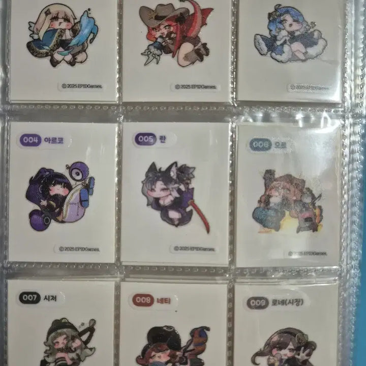 [BUNJANG] Trickcal Sticker Set / 트릭컬 띠부씰 53종