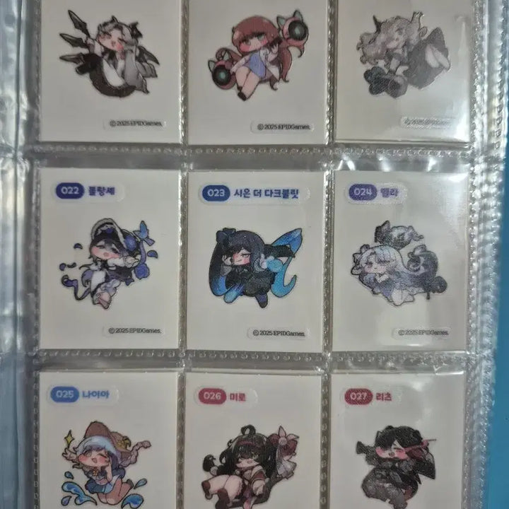 [BUNJANG] Trickcal Sticker Set / 트릭컬 띠부씰 53종