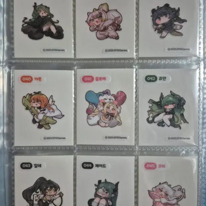 [BUNJANG] Trickcal Sticker Set / 트릭컬 띠부씰 53종