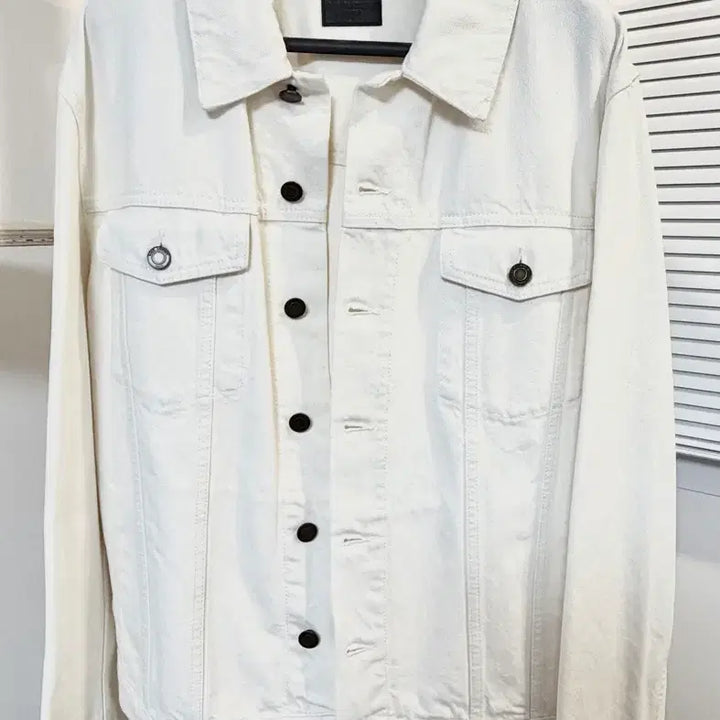 [BUNJANG] Saint Laurent Ecru Denim Jacket / [파워정품/50] 생로랑 에크루 데님자켓