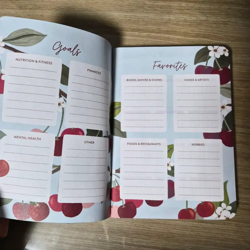 [BUNJANG] 2026 Cherry Monthly Planner Diary / 2026 체리 Monthly Planner 다이어리