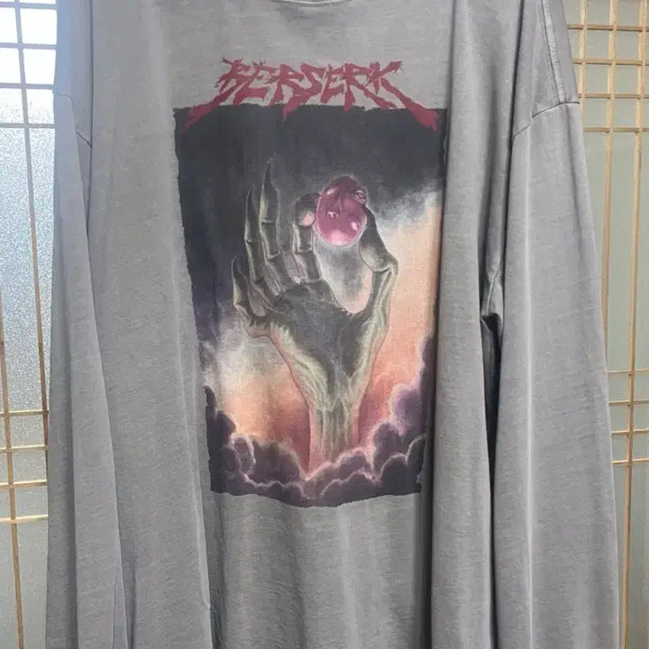 [BUNJANG] Polytelu Berserk Beherit Long Sleeve / [4]폴리테루x베르세르크 베헤리트 롱슬리브