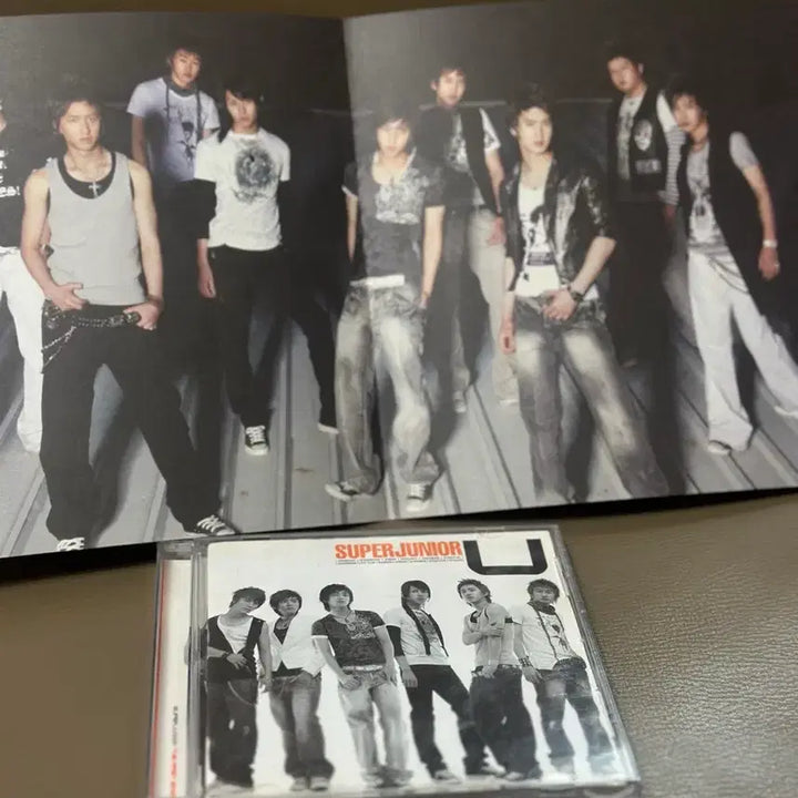 [BUNJANG] Super Junior U Album + Vintage Bromide / 슈퍼주니어 U 앨범 + 고전 브로마이드