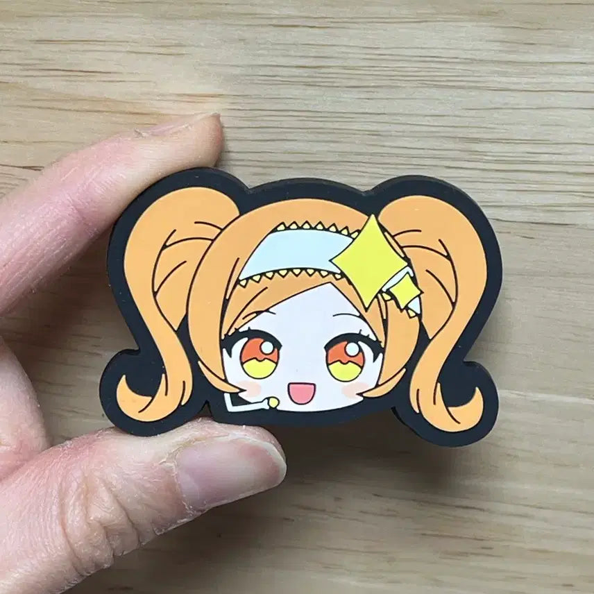 [BUNJANG] Character Chage Diamond Rubber Hairpin / 캐릭캐릭체인지 다이아 러버 헤어핀