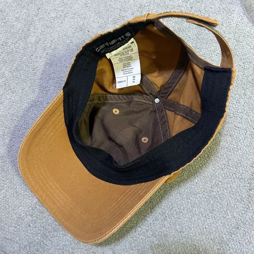 [BUNJANG] Carhartt Brown Ball Cap / 칼하트 브라운 볼캡